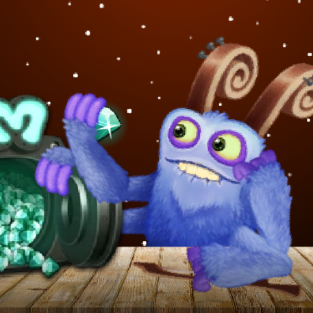 Mammott over Earth epic wubbox [My Singing Monsters] [Mods]