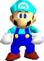 Mario explodes!