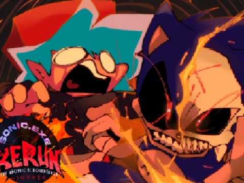 FNF Sonic.EXE Rerun UST Drop and Roll test
