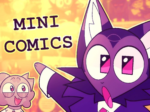 A HANDFUL OF MINI COMICS