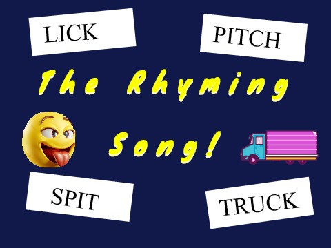 The Rhyming Song (Fun 2 Rhyme)