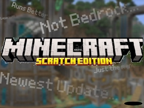 Minecraft Scratch Edition Menu