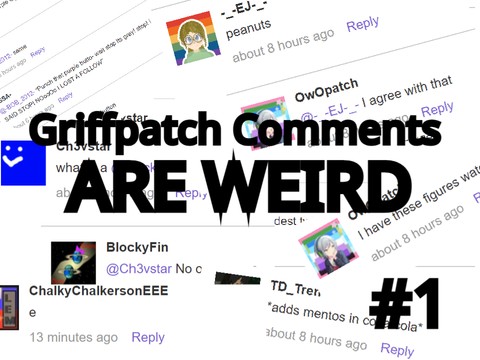 Griffpatch comments are weird