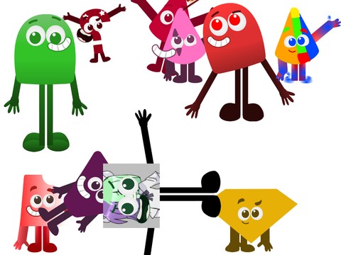 Super Extra Ultimate Colorblocks Band 32