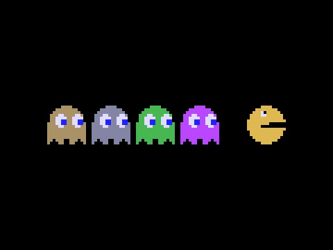 Man-Pac (Arcade Hack 2021) Sprite Sheet (incomplete)