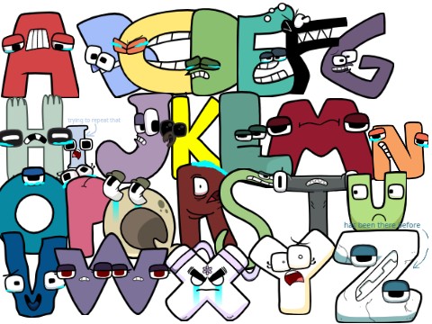 Alphabet Lore Crying, Poor Guys… [DEFINITIVE VERSION]