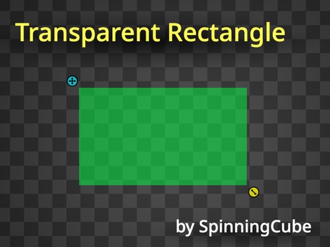Transparent Rectangle with Fisheye