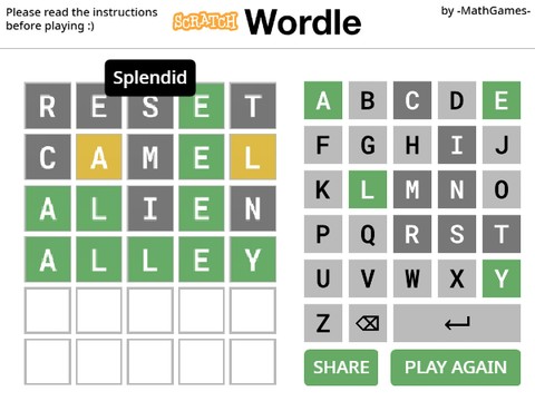 Wordle v2.0511 (3-days challenge)