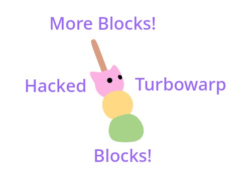 Turbowarp and Hacked Blocks