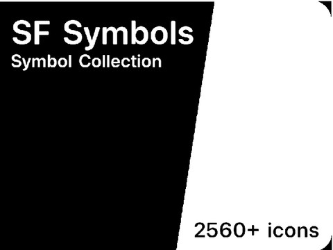 SF Symbols Collection | 2560+ SVG Icons