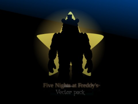 FNAF 1 Stylized Vector Pack v1.2