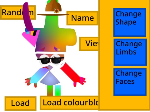 Make your own Colourblock game