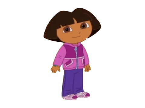 Vacaciones S6 Dora standing still (Her full body needs to be seen)!