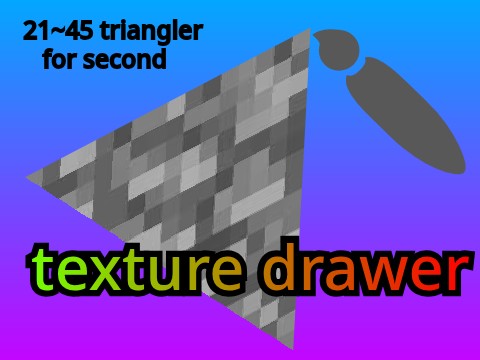 triangle texture render