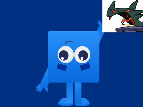 Backwards blue band