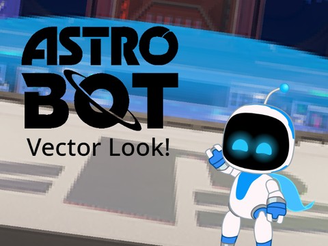 Astro Bot (Vector Look)