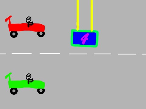 Racing game (works)