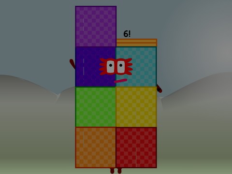 Factorial Numberblocks Band but where's 9!?