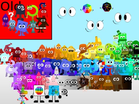 Colourblocks band (add round 4.01)