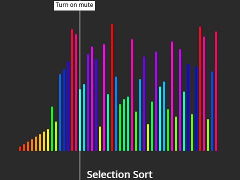 Selection Sort (50 cells)