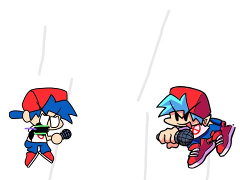 corrupted cartoon bf vs bf