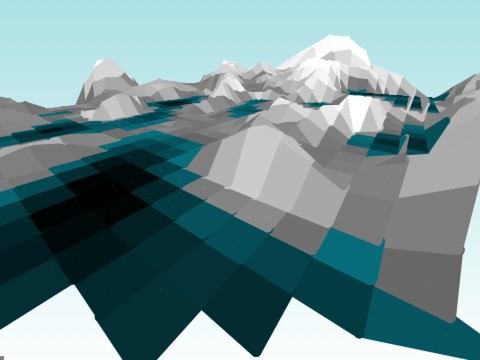 random, 3d terrain generation v2.1