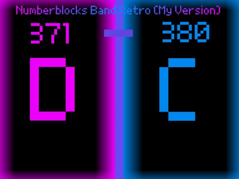 Numberblocks Band Retro (My Version) 371-380