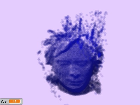3D+Shaded Radio Head