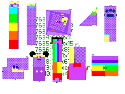 Numberblocks Band Retro 7631-7640