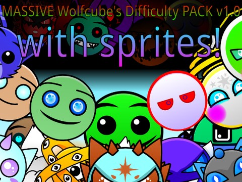 MASSIVE Wolfcube Difficulties Sprites Pack v1.0