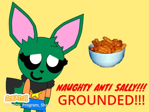 Anti Sally has a midnight snack/GROUNDED remix