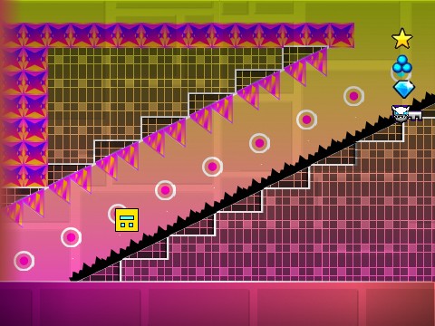 Geometry Dash Ex Hard Force deco