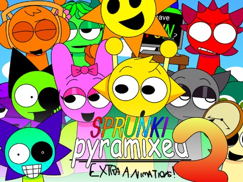 (FE)Sprunki Pyramixed extra animation!(original extra 2) remix