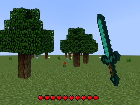 3D Minecraft remix