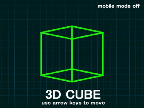 3D Cube Test