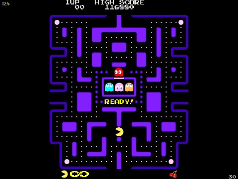 Pac-Man Scratched, But All of the Characters are Different.
