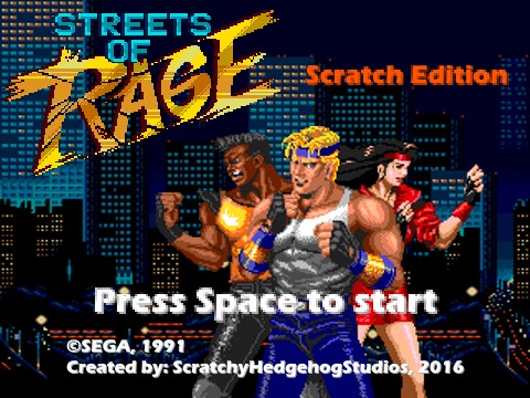 Streets of Rage 1: Scratch Edition