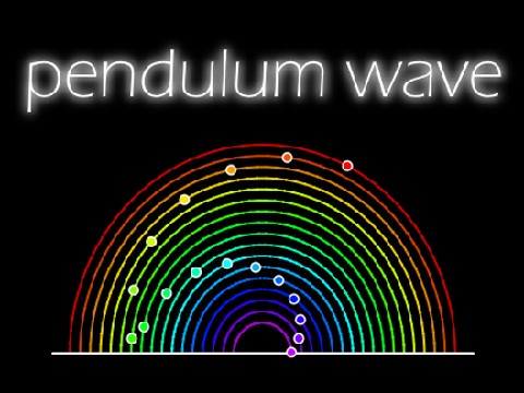 My Rainbow Pendulum Wave