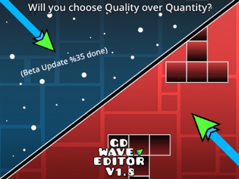 Geometry Dash Wave Editor | #trending | #games