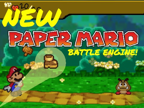 New Paper Mario Battle Engine! V1.0