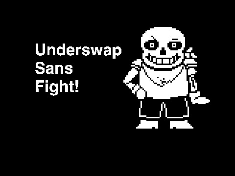 Underswap Sans boss fight.