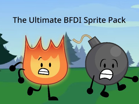 The Ultimate BFDI Sprite Pack