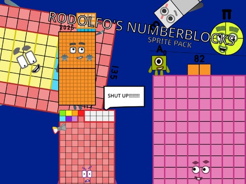 Rodolfo's Numberblocks Sprite Pack