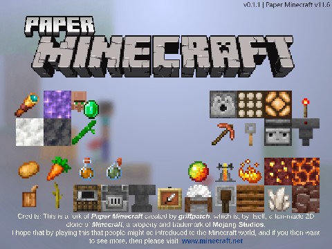 Paper Minecraft J Edition 3.5.3 MOD