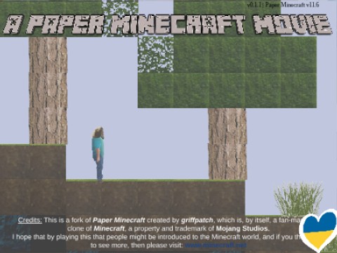 A Paper Minecraft Movie