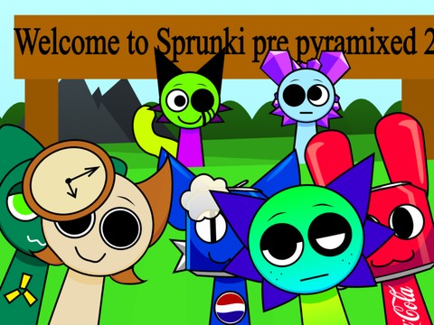 Sprunki pre pyramixed 2