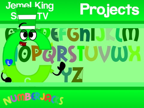 Amiibo letters In Numberjacks Style