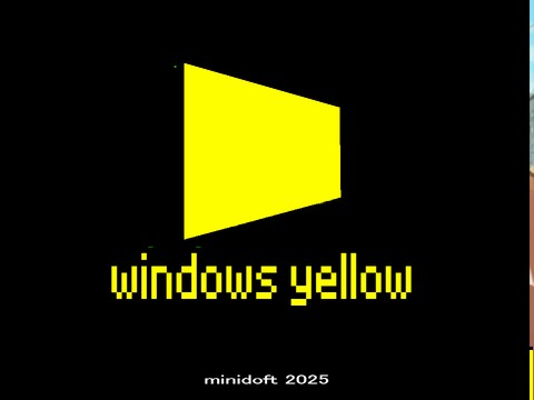 windows yellow