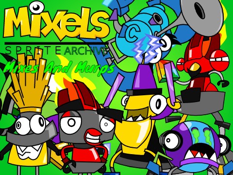 Mixels Sprite Archive - Mixes and Murps V47