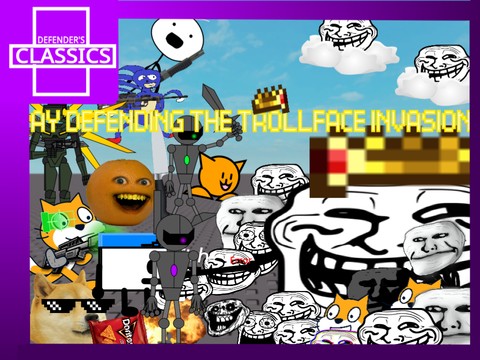 Add Yourself Defending: The Trollface Invasion (8)